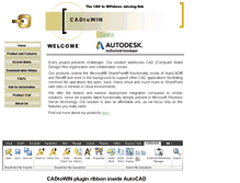 Tablet Screenshot of cadtowin.com